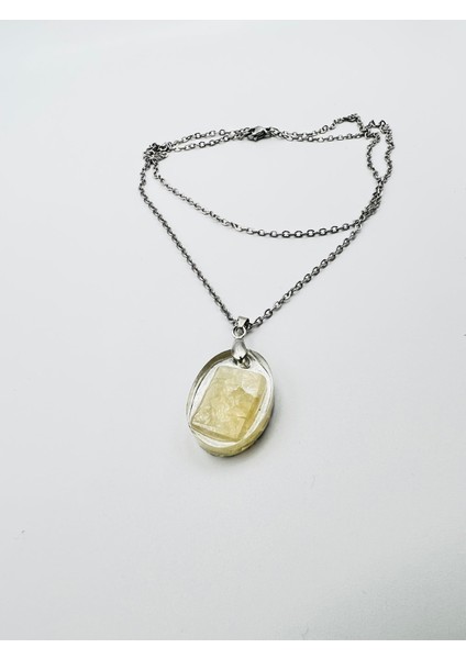 Sertifikalı Doğal Taş Epoksi Kolye fiyatları