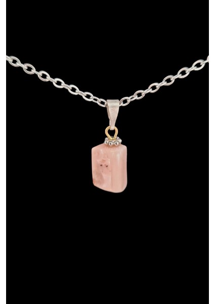 Sertifikalı Aytaşı Doğal Taş Kolye Minimal Sevenler Için Aaa Kalite fiyatları