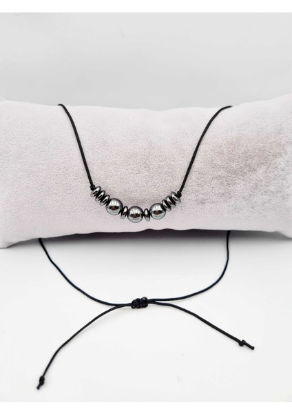 Sertifikalı Hematit Doğal Taş Kolye Rondela Kesim Asansörlü Kilit Sistemi Hafıza Gücü&kıvrak Zeka&konsantrasyon modelleri