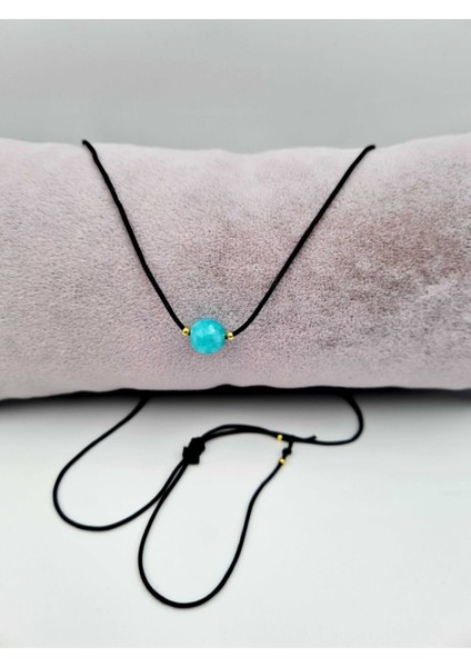 Sertifikalı Başak Burcu Amazonit Taşı Doğal Taş Kolye fiyatları