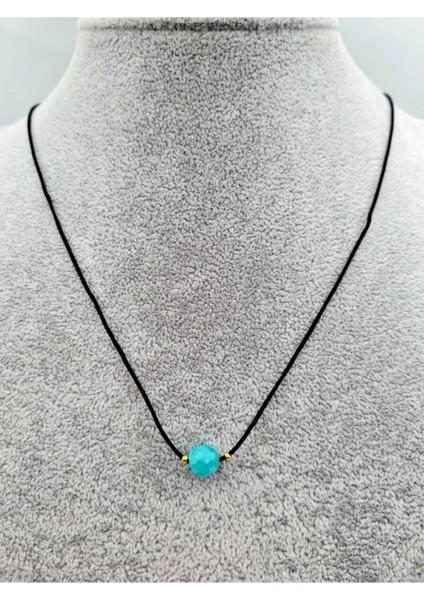 Sertifikalı Başak Burcu Amazonit Taşı Doğal Taş Kolye fırsatları