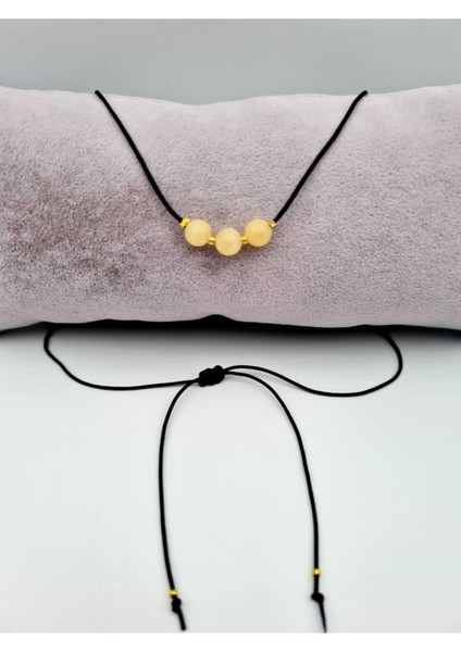 Sertifikalı Oğlak Burcu Kalsit Taşı Doğal Taş Kolye fiyatları