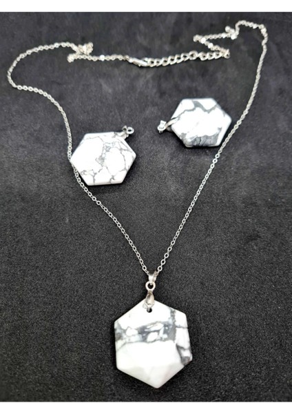 Sertifikalı Doğal Taş Havlit Kolye Aaa Kalite fırsatları