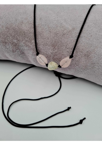 Sertifikalı Doğal Taş Morganit Taşı Kolye Orijinal Doğal Taş Sürpriz Hediyeli modelleri