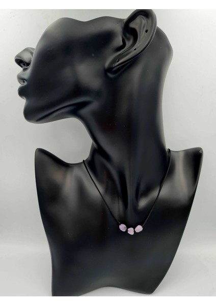 Sertifikalı Doğal Taş Ametrin Taşı Kolye Orijinal Doğal Taş Sürpriz Hediyeli fırsatları