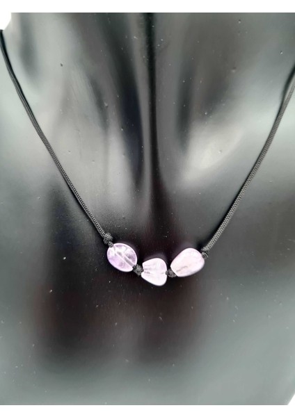 Sertifikalı Doğal Taş Ametrin Taşı Kolye Orijinal Doğal Taş Sürpriz Hediyeli indirimleri