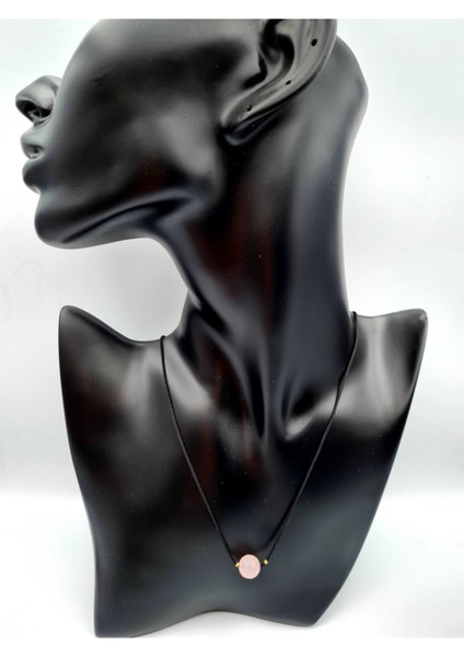 Sertifikalı Pembe Kuvars Taşı Kolye Ayarlanabilir Orijinal Doğal Taş Çok Fonksiyonlu Kolye 10 mm fiyatları