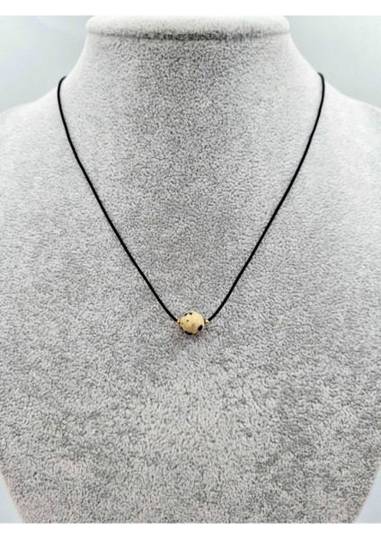 Sertifikalı Aslan Burcu Jasper Taşı Doğal Taş Kolye fırsatları