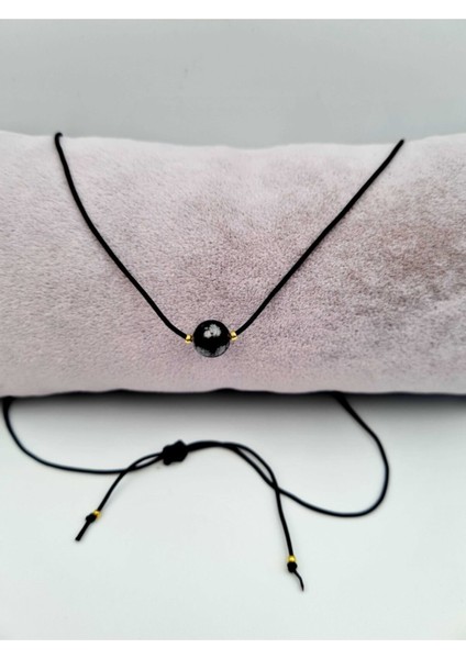 Sertifikalı Ikizler Burcu Obsidyen Taşı Doğal Taş Kolye fiyatları