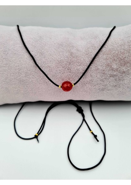 Sertifikalı Balık Burcu Turuncu Akik Taşı Doğal Taş Kolye fiyatları