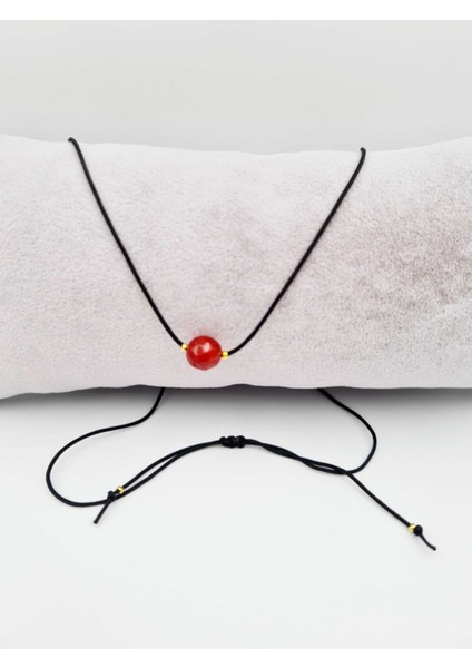 Sertifikalı Aslan Burcu Turuncu Akik Taşı Doğal Taş Kolye fiyatları