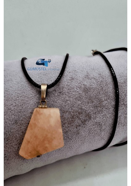 Sertifikalı Morganit Doğal Taş Kolye Zincir Hediyeli fırsatları