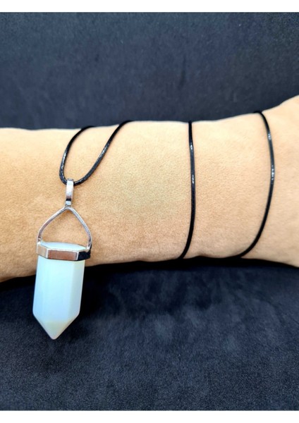 Sertifikalı Opal Doğal Taş Obelix Kolye