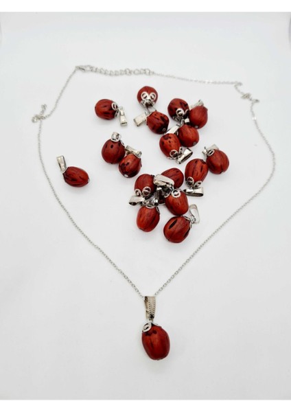 Doğal Andız Ağacı Kolye modelleri