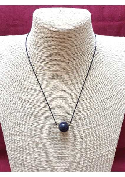 Sertifikalı Yıldız Taşı Kolye Ayarlanabilir Orijinal Doğal Taş Çok Fonksiyonlu Kolye 14 mm