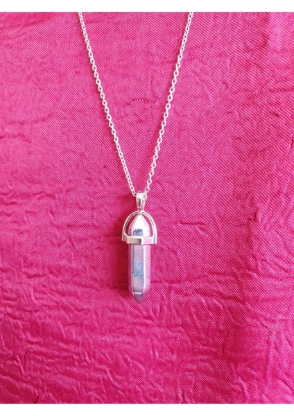 Sertifikalı Hematit Doğal Taş Pandül Kolye- Zincir Dahil fiyatları