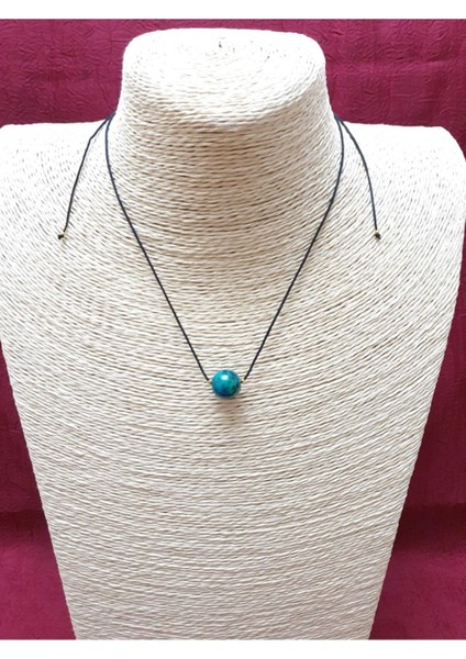 Sertifikalı Krizokol Taşı Kolye Ayarlanabilir Orijinal Doğal Taş Çok Fonksiyonlu Kolye 12 mm indirimleri