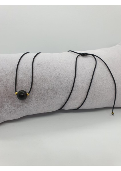 Sertifikalı Akik Taşı Kolye Ayarlanabilir Orijinal Doğal Taş Çok Fonksiyonlu Kolye