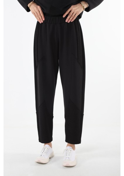 2228_Dikiş Detaylı Oversize Eşofman Tesettür Takım indirimleri