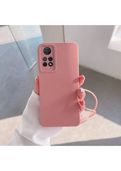 Xiaomi Redmi Note 11 Pro Uyumlu Kılıf Zebana Love Yumuşak Silikon Kılıf Pembe