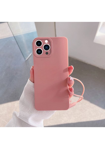 Apple iPhone 12 Pro Uyumlu Kılıf Zebana Love Yumuşak Silikon Kılıf Rose Gold