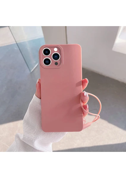 Apple iPhone 14 Pro Uyumlu Kılıf Zebana Love Yumuşak Silikon Kılıf Rose Gold