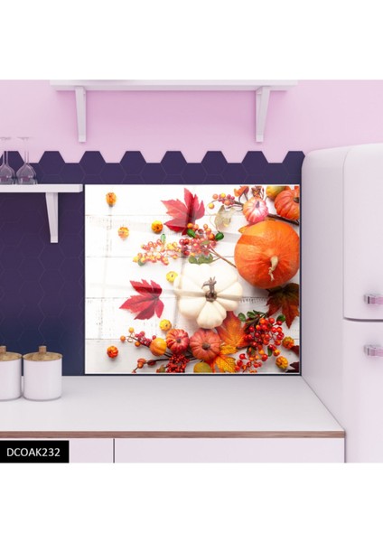 Cam Ocak Arkası Koruyucu Ankastre Arkası Koruyucu | Balkabağı modelleri