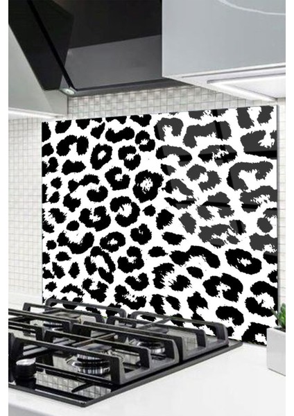 Cam Ocak Arkası Koruyucu Ankastre Arkası Koruyucu | Leopar