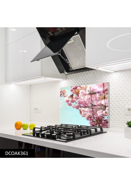 Cam Ocak Arkası Koruyucu