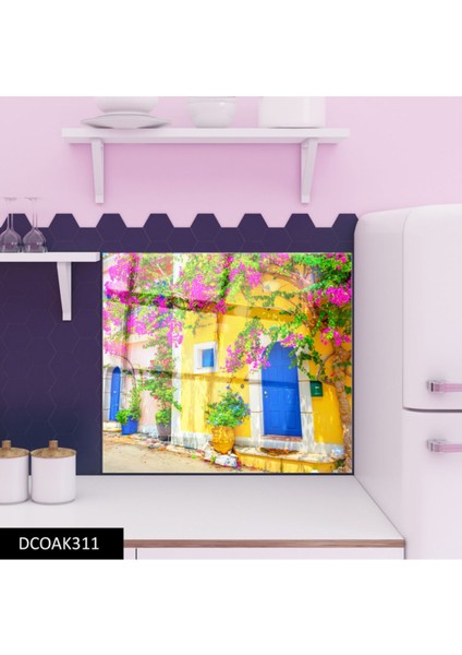 Cam Ocak Arkası Koruyucu Ankastre Arkası Koruyucu | Eski Ev modelleri