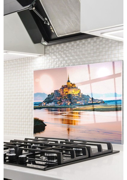 Cam Ocak Arkası Koruyucu Ankastre Arkası Koruyucu | Ada