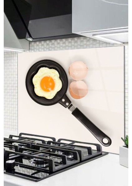 Cam Ocak Arkası Koruyucu Ankastre Arkası Koruyucu | Yumurta