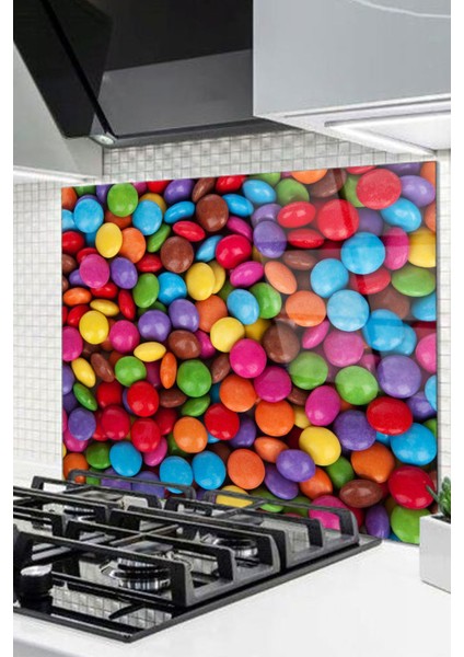 Cam Ocak Arkası Koruyucu Ankastre Arkası Koruyucu | Bonibon