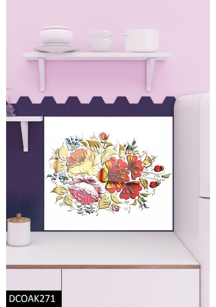 Cam Ocak Arkası Koruyucu | Çiçek fiyatları