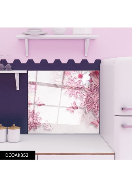 Cam Ocak Arkası Koruyucu | Çiçek fiyatları