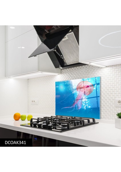 Cam Ocak Arkası Koruyucu | Deniz Anası