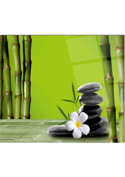 Bambu Desenli Cam Ocak Ankastre Arkası Koruyucu fiyatları