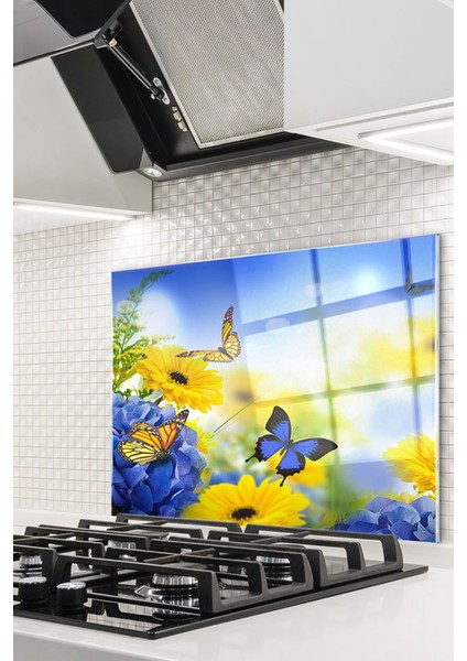 Ocak Arkası Koruyucu Ankastre Arkası Koruyucu | Kelebek