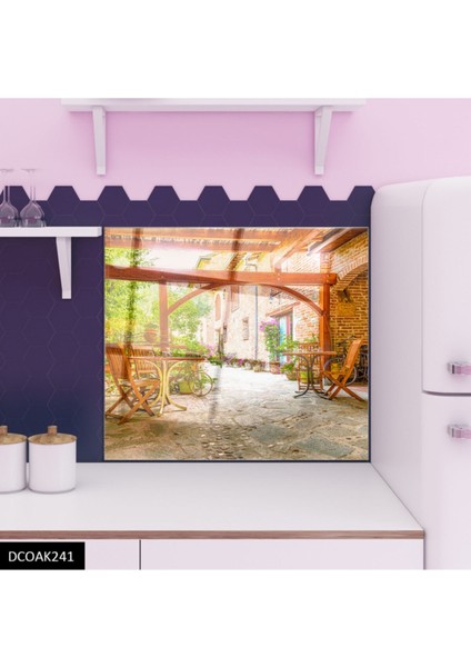Cam Ocak Arkası Koruyucu Ankastre Arkası Koruyucu | Taş Ev modelleri