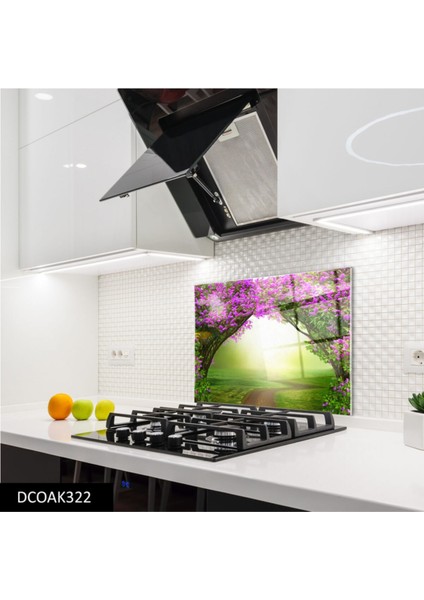 Cam Ocak Arkası Koruyucu | Yol