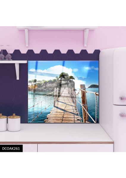 Cam Ocak Arkası Koruyucu Ankastre Arkası Koruyucu | Köprü modelleri