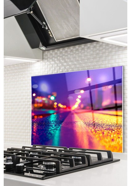 Cam Ocak Arkası Koruyucu Ankastre Arkası Koruyucu