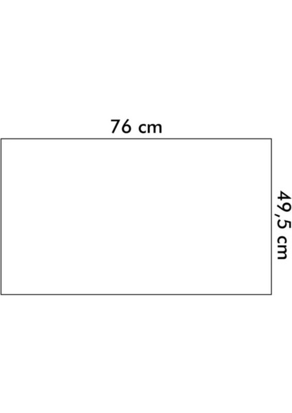 Nota Desenli Cam Ocak Arkası Koruyucu