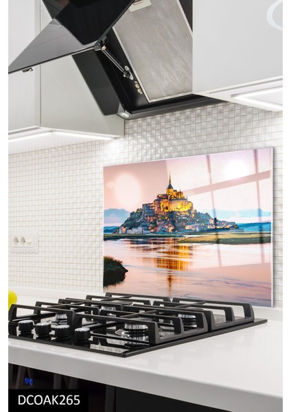 Cam Ocak Arkası Koruyucu | Ada