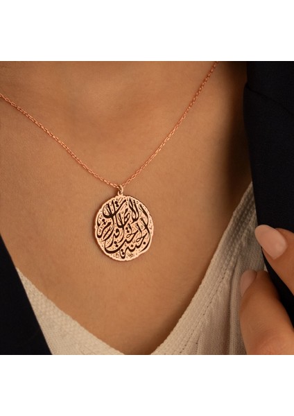 Dkmn Silvercennet Annelerin Ayakları Altında Yazılı Gümüş Kolye Kadın Gümüş Dualı Kolye modelleri