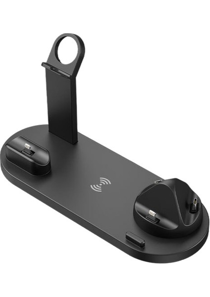 Bluetooth Kulaklık Kablosuz Şarj Masası Standı 6'sı 1 Arada (Yurt Dışından) fiyatları