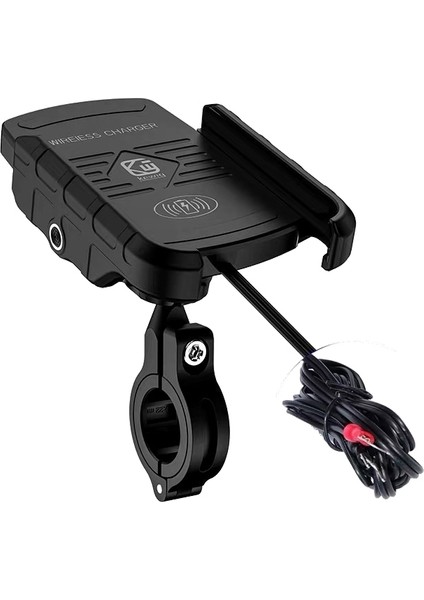 Akıllı Kablosuz Hızlı Şarj Cep Telefonu Tutucusu (Yurt Dışından)