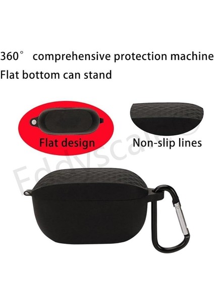 Jbl WAVE100 Tws Için Eddyscale Silikon Kılıf Taşınabilir Toka Kablosuz Bluetooth Kulaklık Saklama Kılıfı Darbeye Dayanıklı, Düşme Önleyici, Hafif Koruyucu (Yurt Dışından) fırsatları