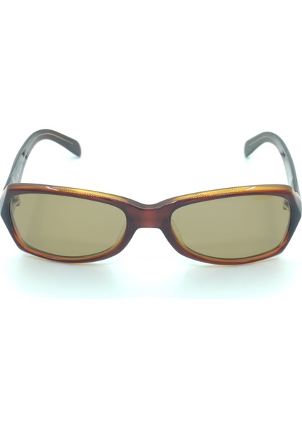 Kadın Kahverengi Desenli Kemik Polarize Güneş Gözlüğü CS006 C16 modelleri