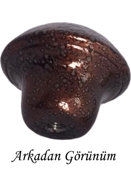 Bakır Mantar Düğme Kulp Mobilya Çekmece Dolap Kapak Kulbu Metal Kulp Aksesuarları Vidalı fırsatları